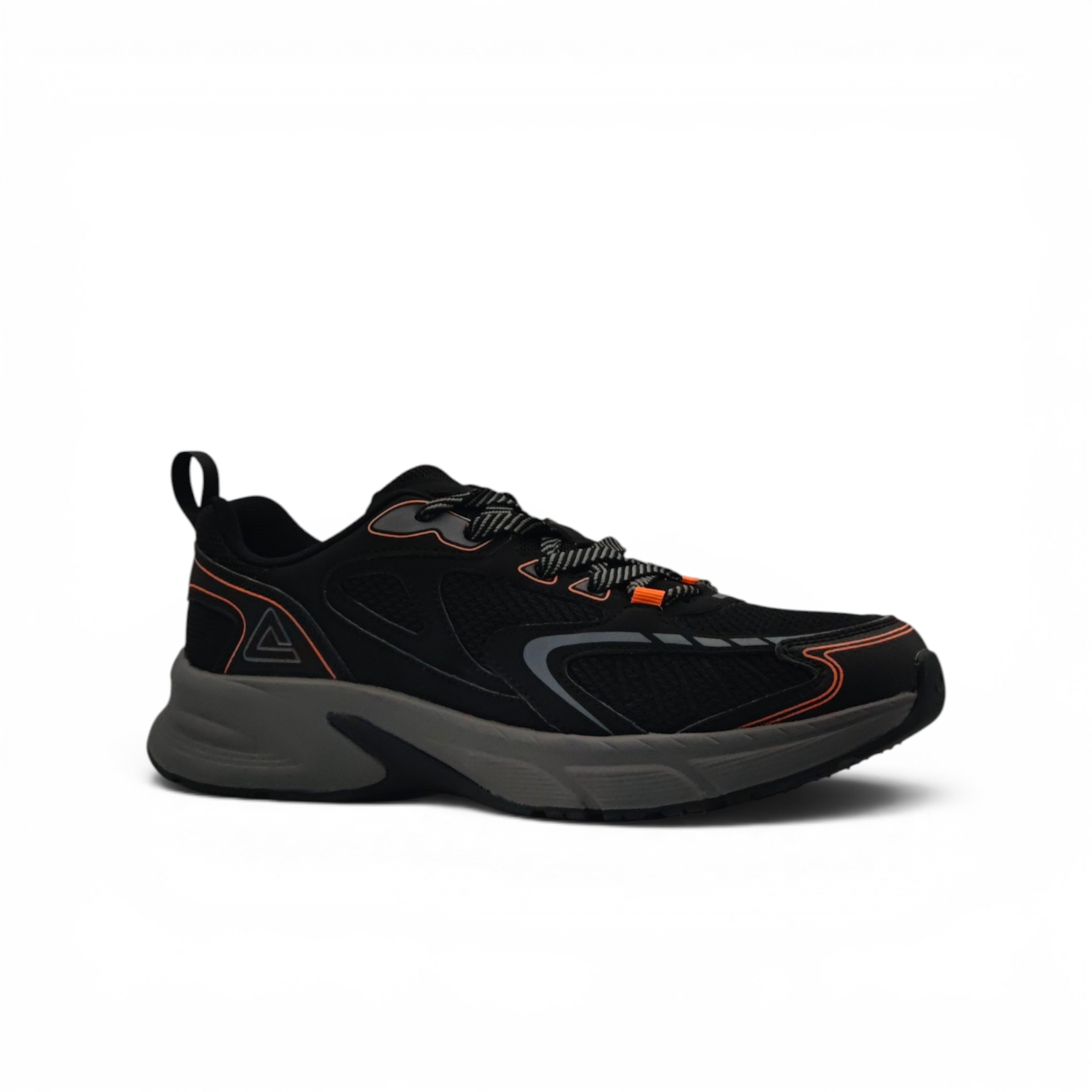 SPORTS SHOES_Black/Paloma Gray/Orange