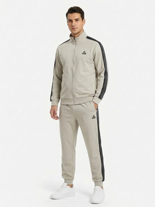 KNITTED TRACKSUIT-GREY