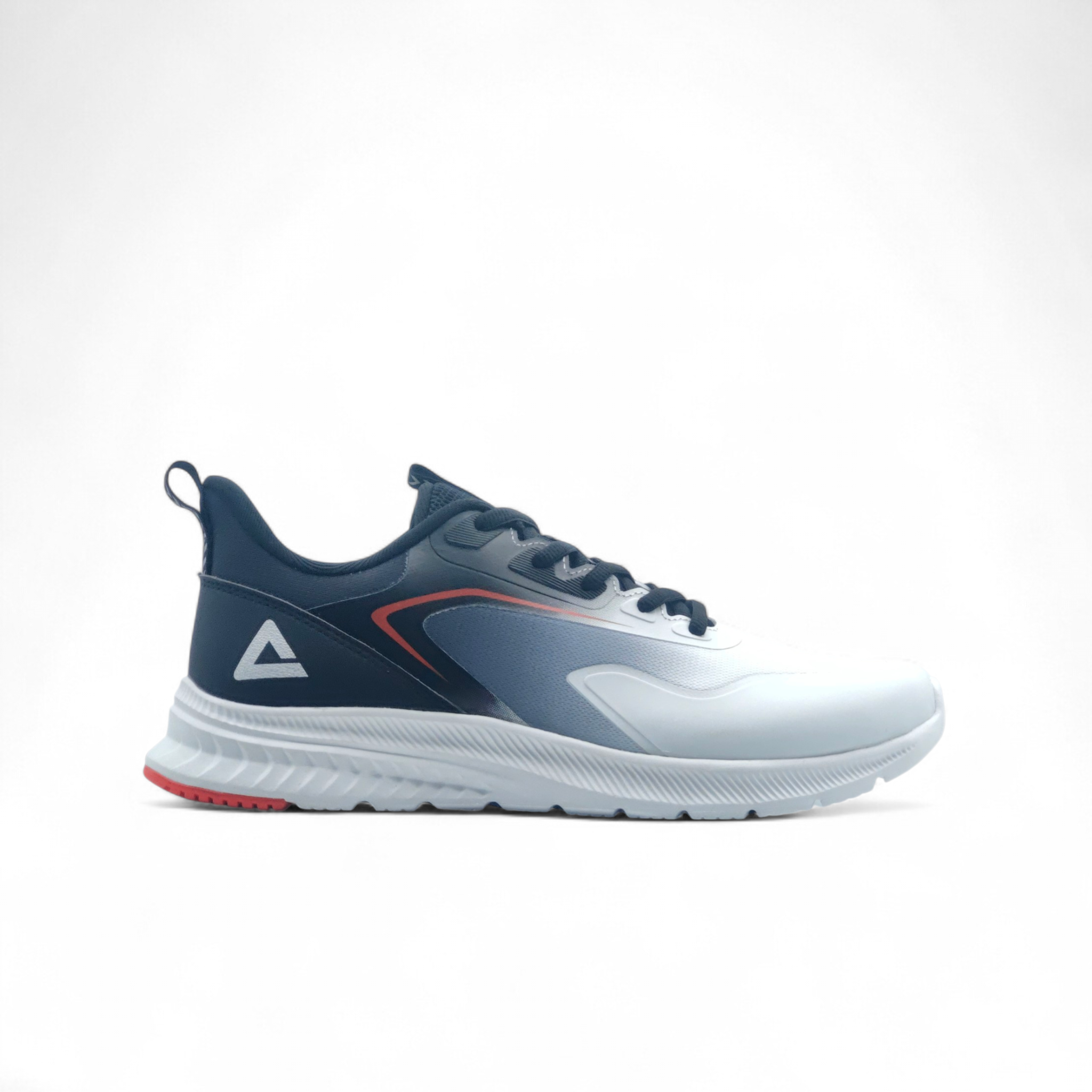 TRAINING RUNNING SHOES-LT.GREY/BLACK