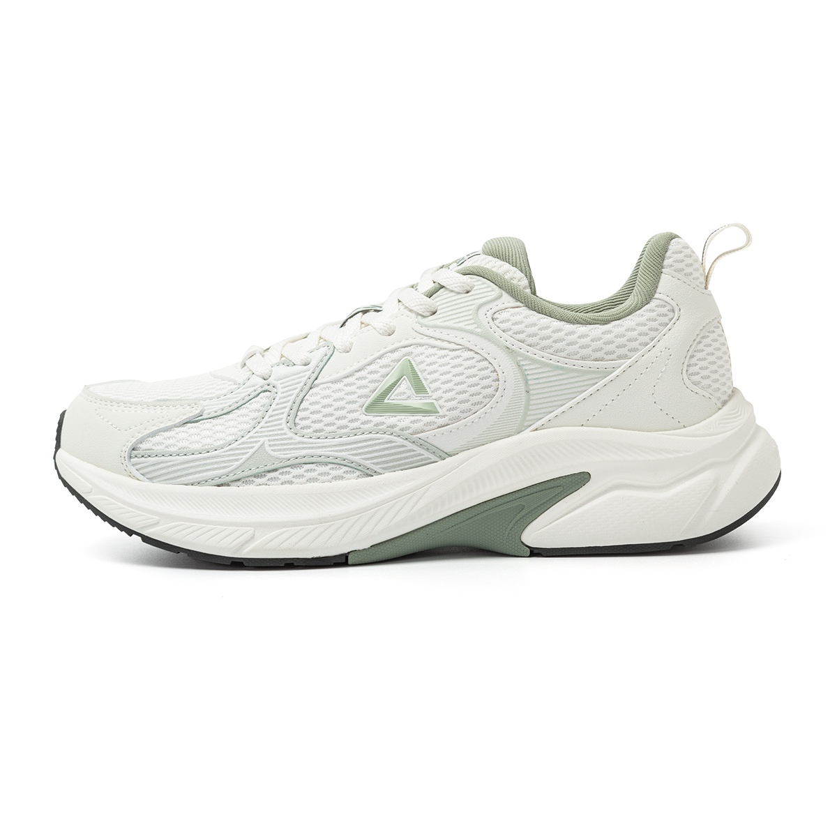 TRAINING RUNNING SHOES-WHITE/GREEN