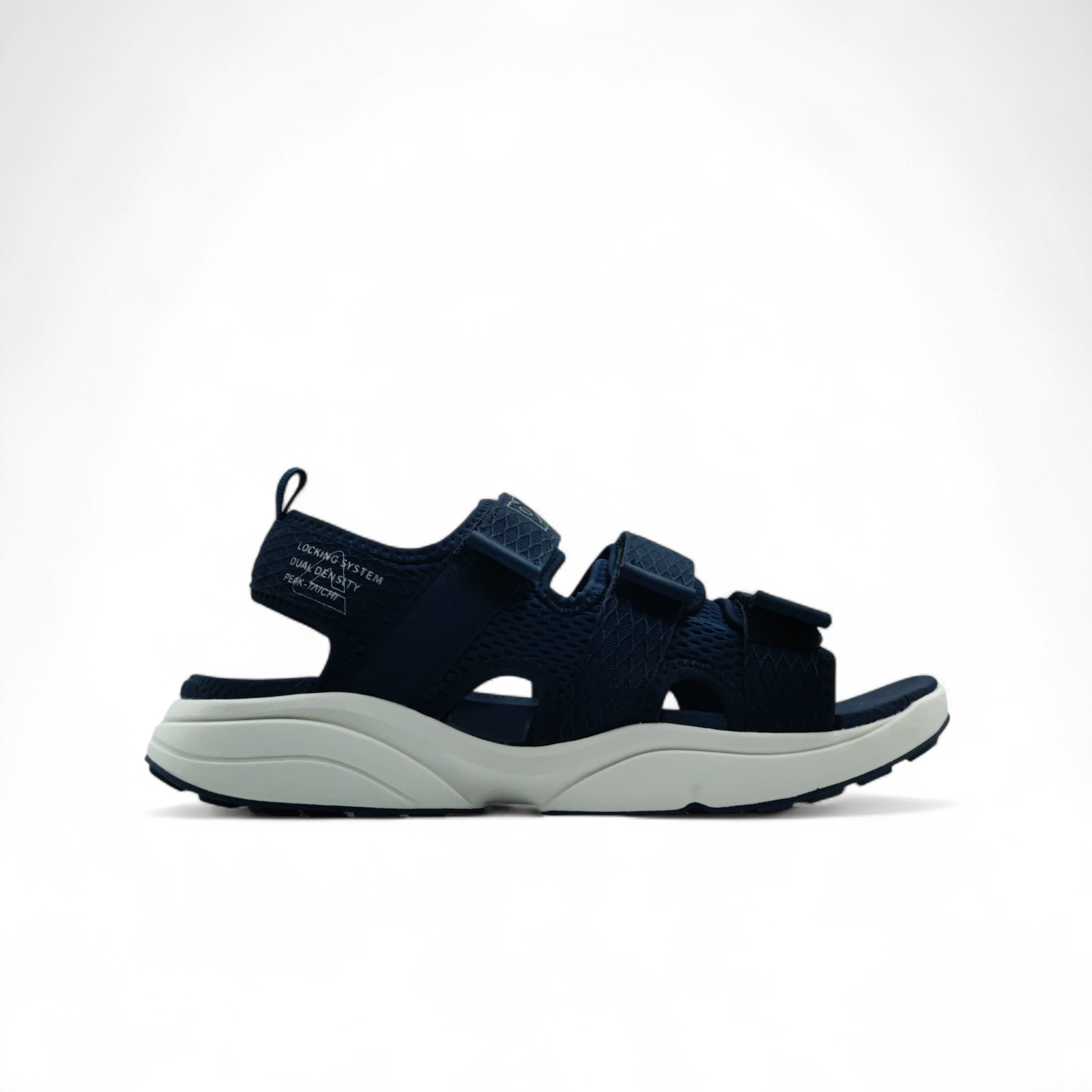 SANDALS-NAVY/MILKY WHITE