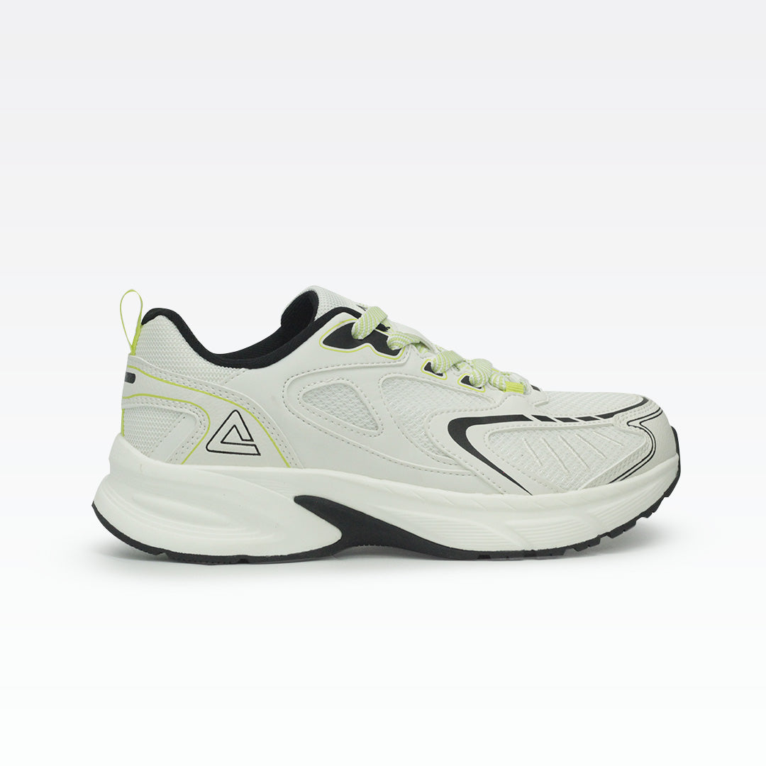 SPORTS SHOES_Milky white/black/lt.green