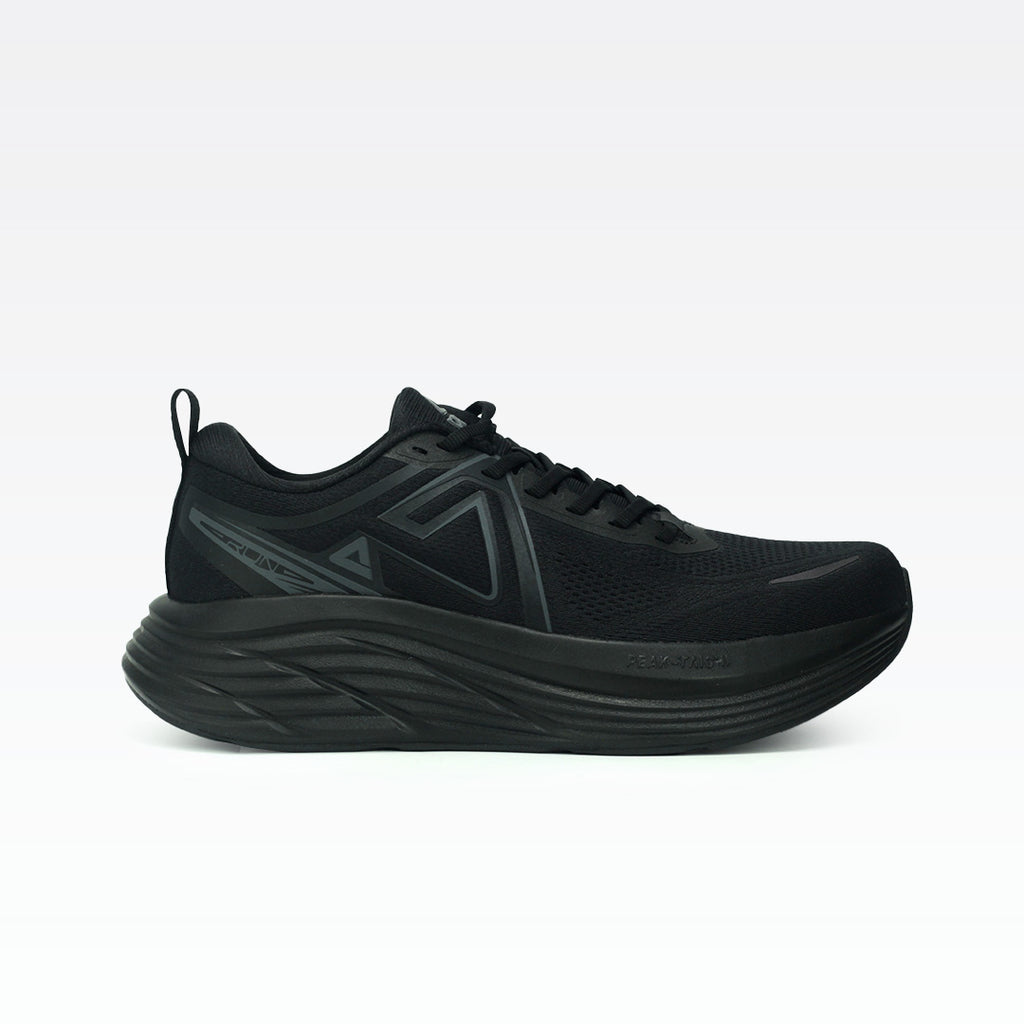 TRAINING/ RUNNING SHOES-ALL BLACK