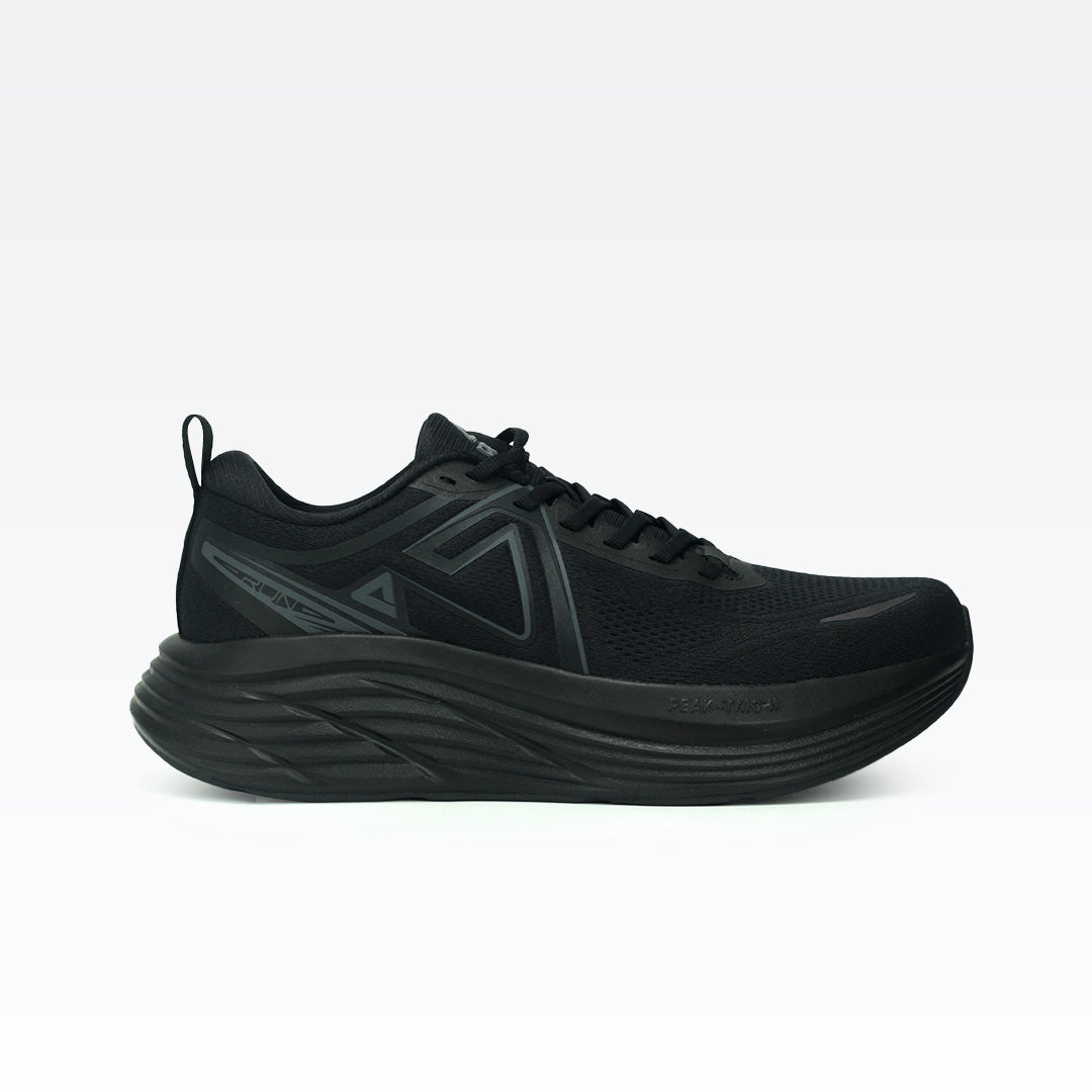 TRAINING/ RUNNING SHOES-ALL BLACK