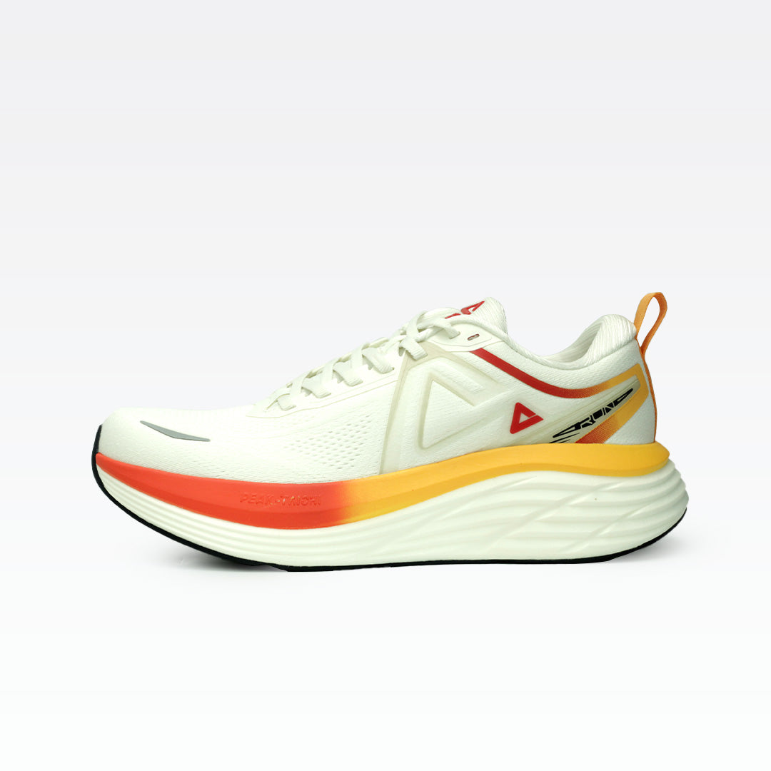 TRAINING/ RUNNING SHOES-WHITE/RED