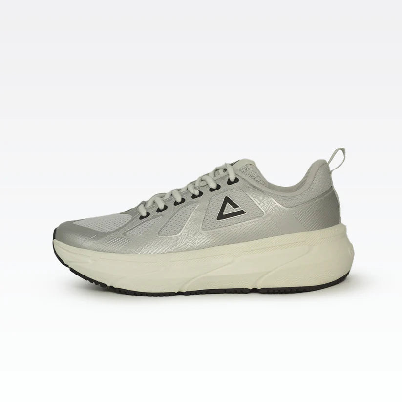 Peak taichi walking shoes silver grey